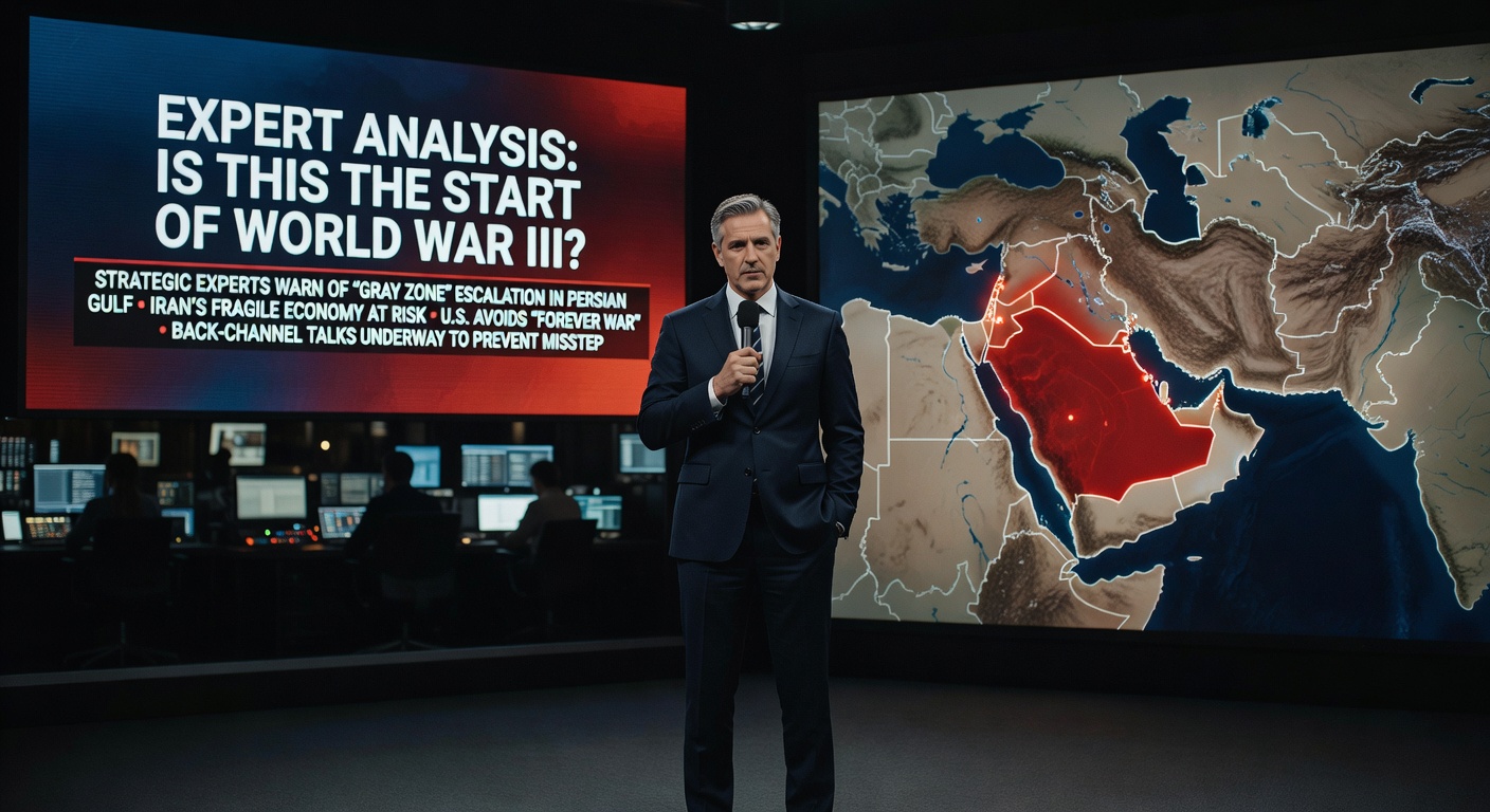 A game of chess played on a world map symbolizing geopolitical strategy.