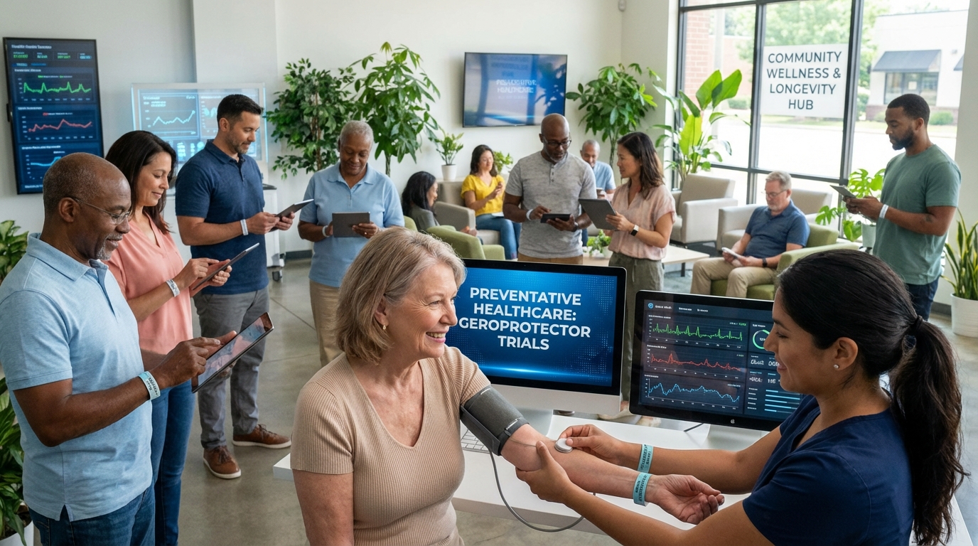 Energetic elderly woman jogging outdoors symbolizing healthy aging