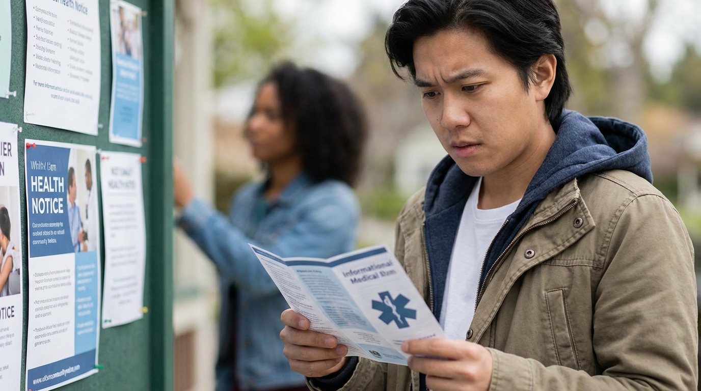 Mother checking sick child's temperature at home during measles outbreak