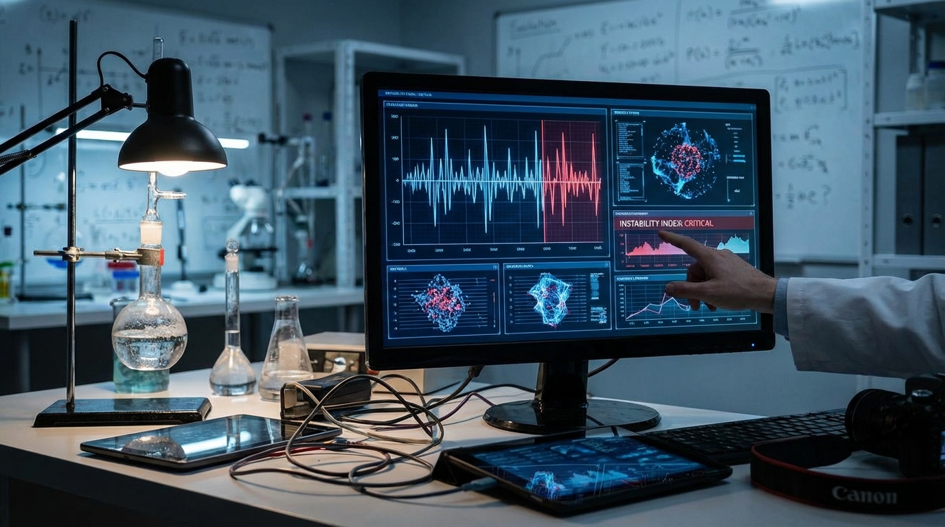 Weather radar screen showing intense red storm cells and rain data