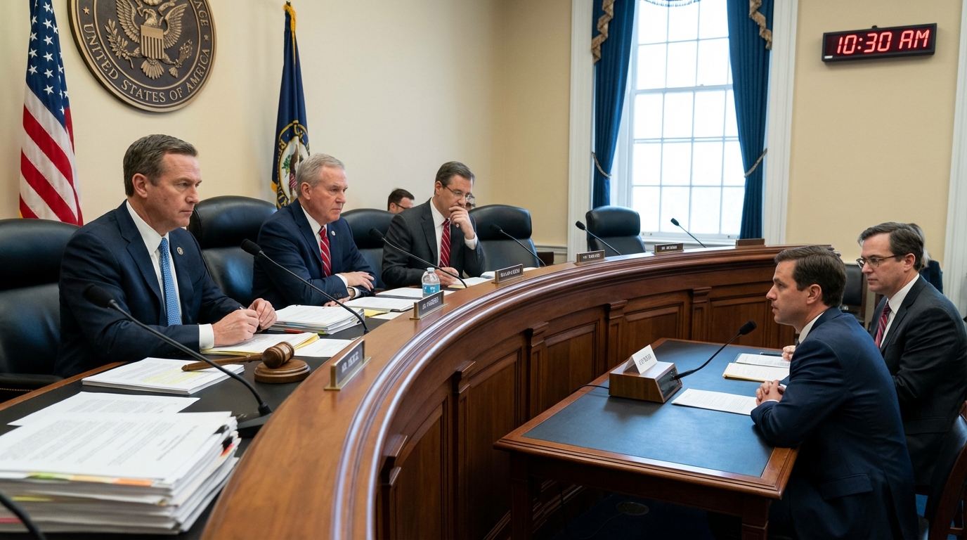 Chess board with Capitol building background representing political strategy