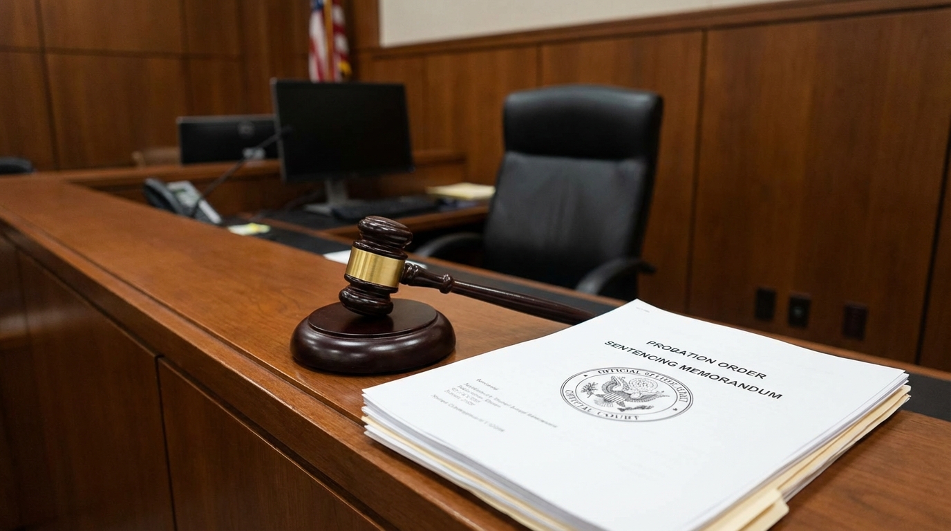 Football stadium tunnel representing the future after sentencing