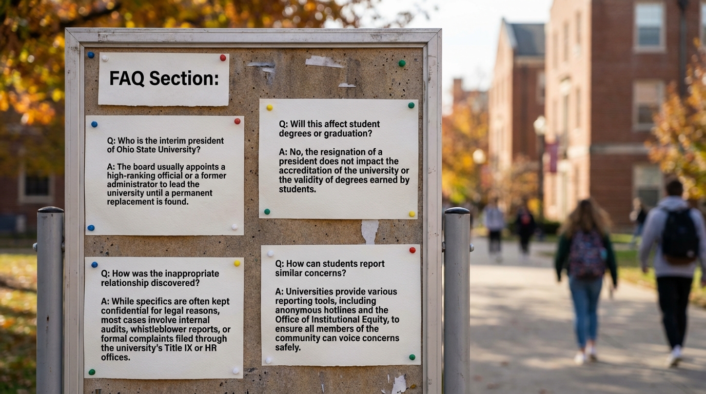 University administration building.