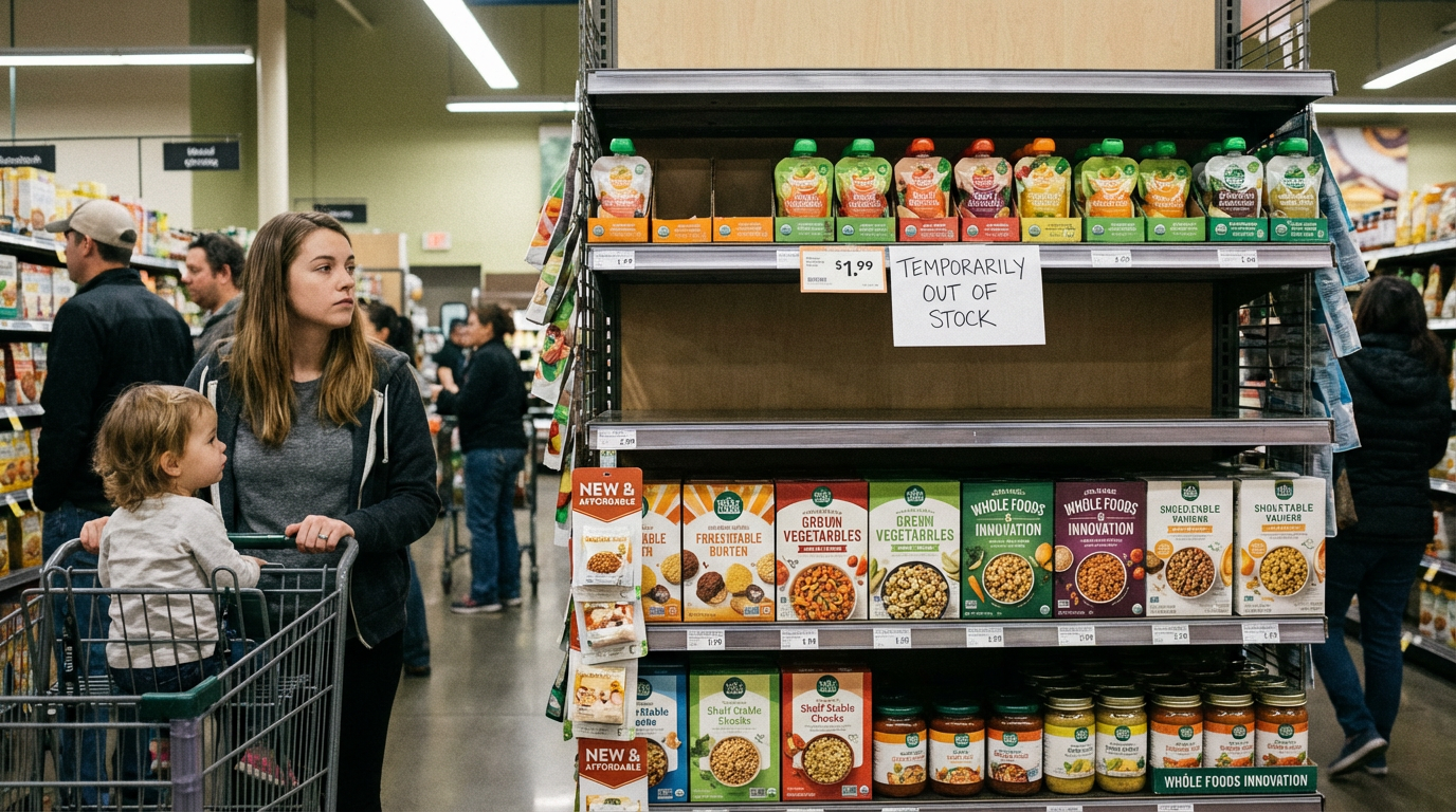 A happy family eating a healthy meal together at home.