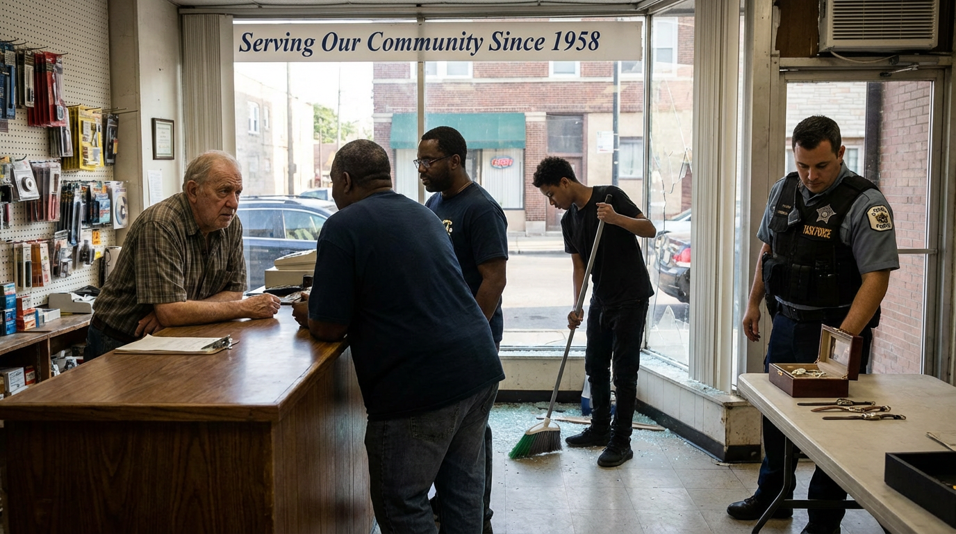 Sparkling jewelry displayed inside a professional jewelry store case.