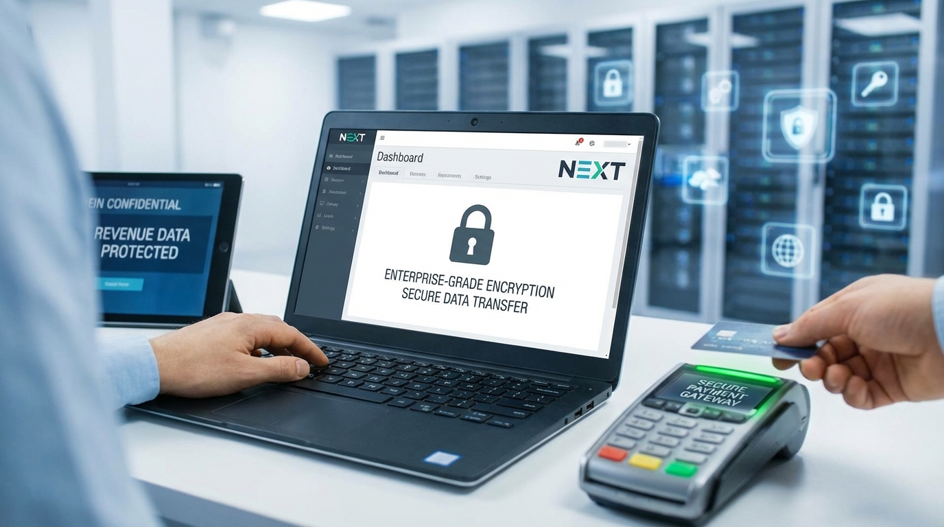 Digital security shield representing data protection for insurance customers