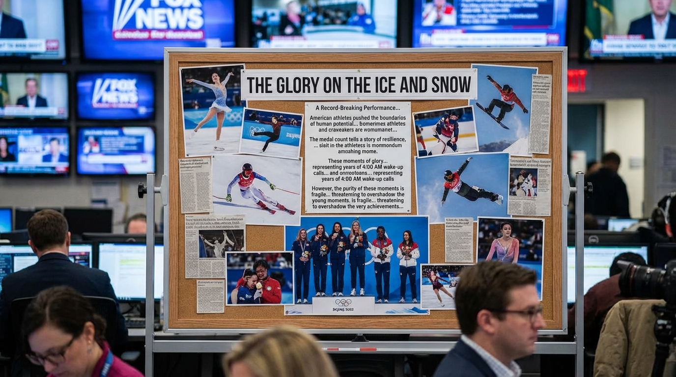 USA snowboarder performing a high-flying trick with snow spray against a blue sky.