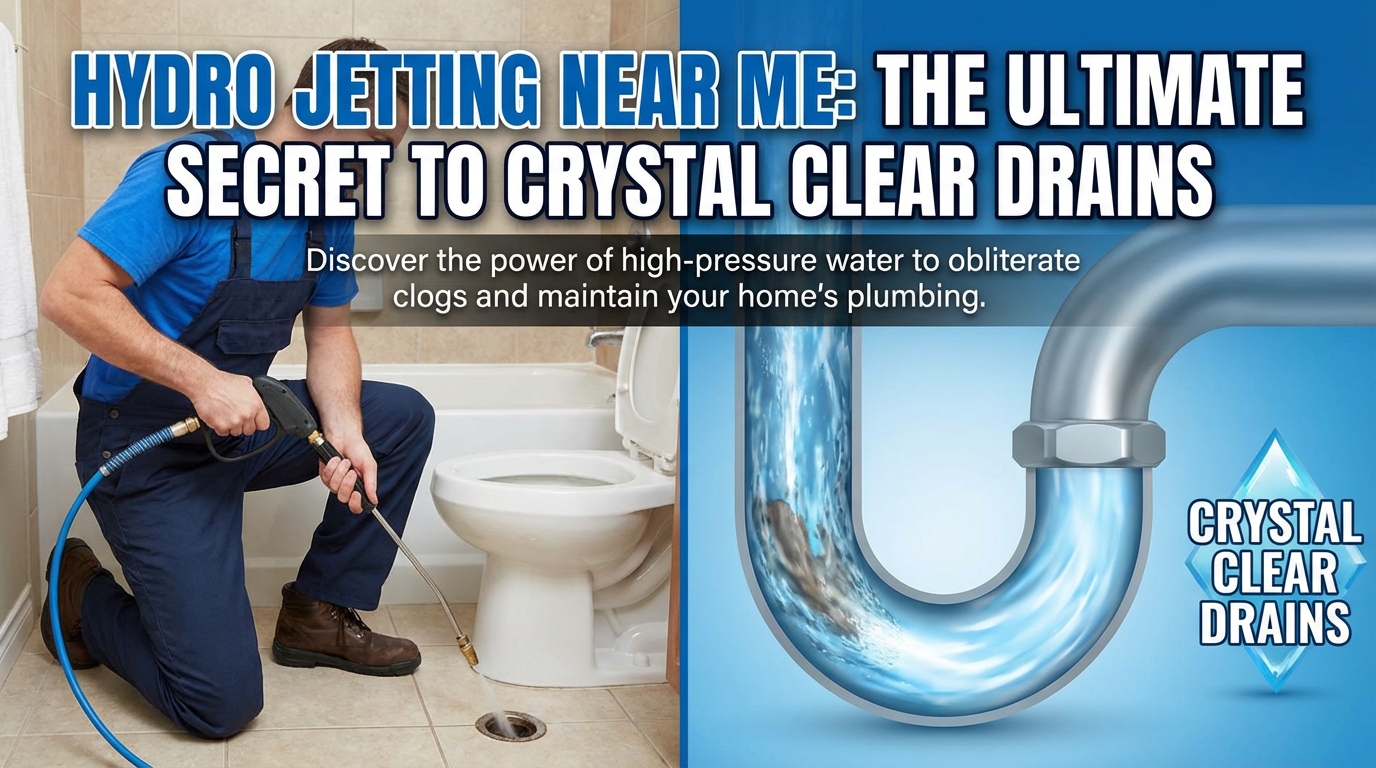 Comparison of a clogged kitchen sink with dirty water versus a clean, perfectly draining sink