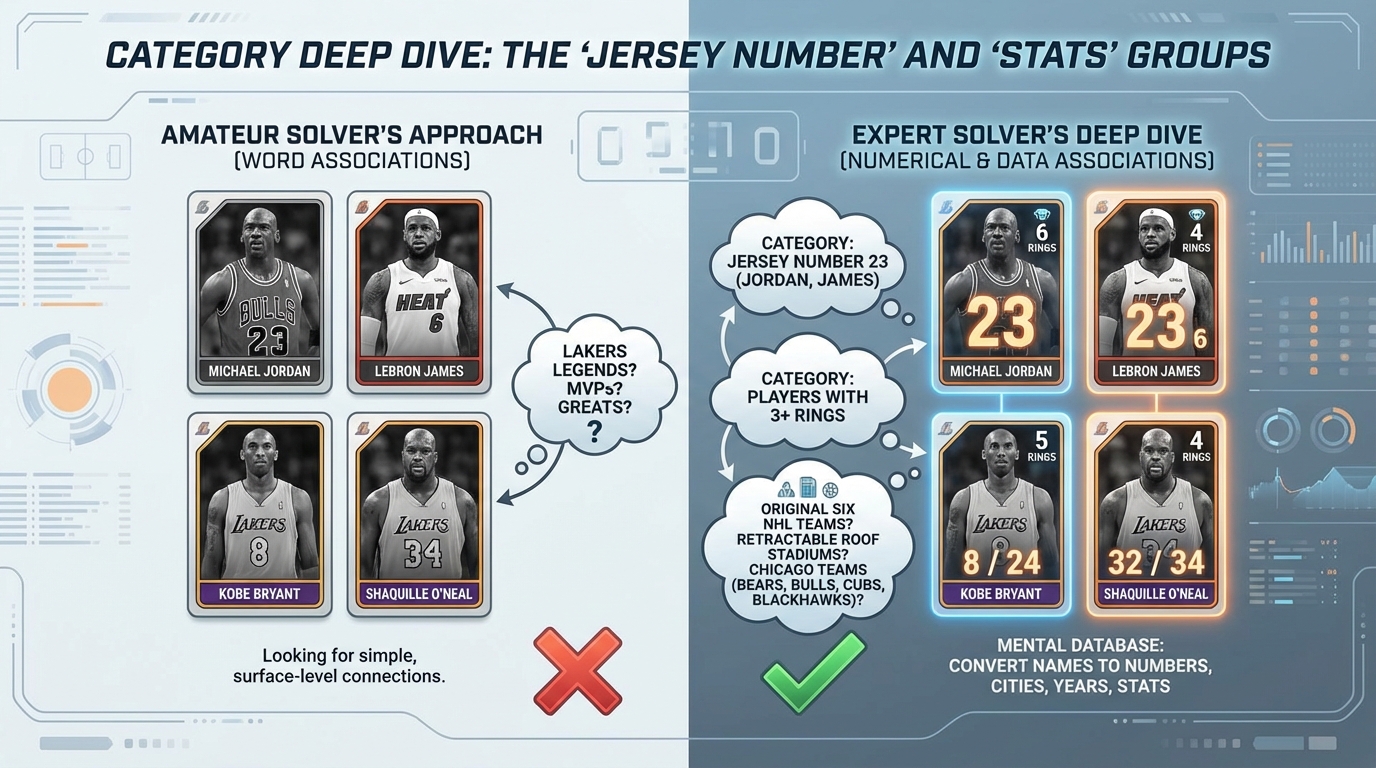 Jerseys from different sports all displaying the number 10