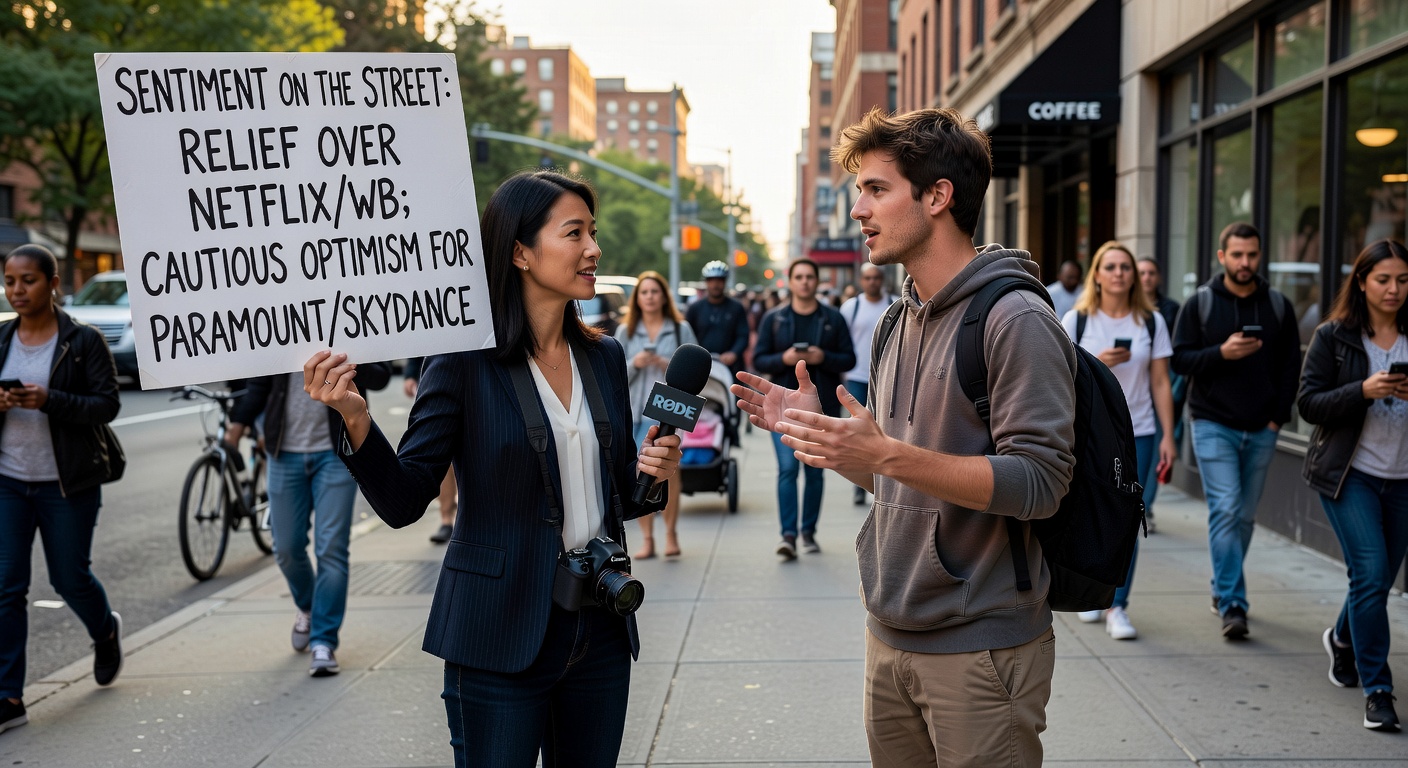 Laptop screen displaying social media discussions and user feedback about movies